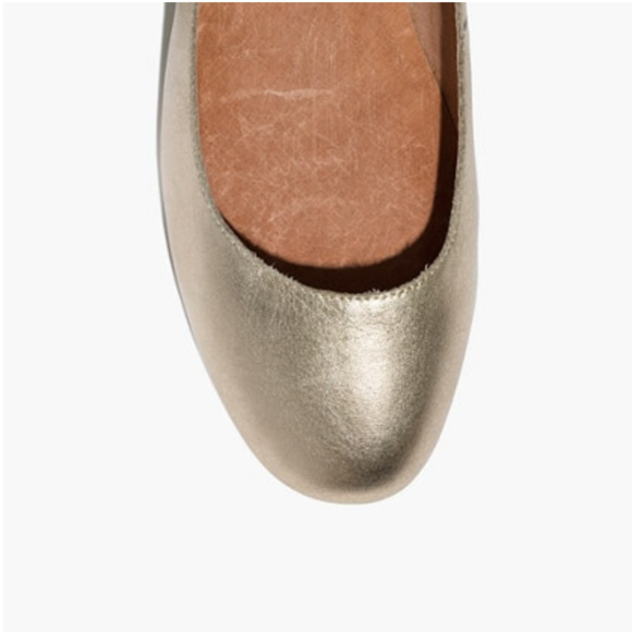 NIB Madewell The Ella Pump in Metallic Sz 6 - Picture 3 of 5